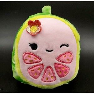 Squishmallow Lena Guava Food Squad 5" Kelly Toys Plush Toy Stuffed Animal Fruit